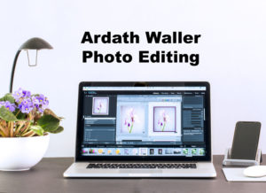Ardath Waller Photo Editing Desk Shot